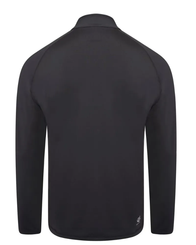 Dare2b Men's Fuse Up II Recycled Lightweight Core Stretch Midlayer in Ebony Grey-1